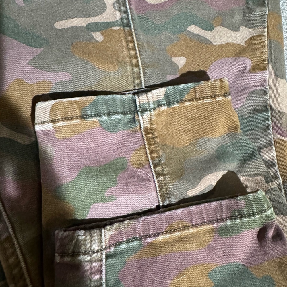 Anthropologie Camouflage High-Waisted Skinny Jeans size 32 - Picture 5 of 7
